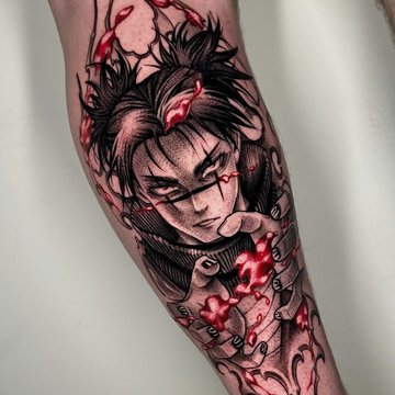 anime tatuiruotės