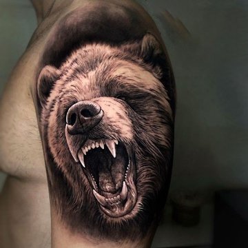 bear tattoo