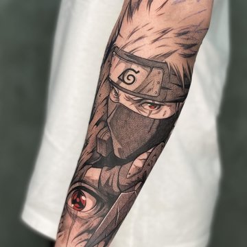 anime tatuiruotės