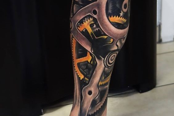 biomechanical tattoo