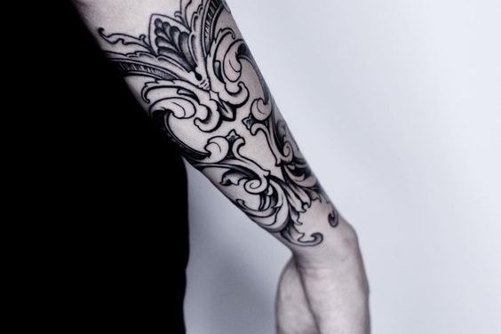 Tatuiruočių eskizai barokas