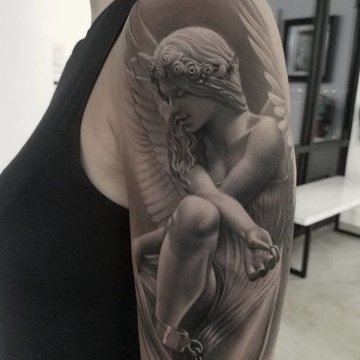 Angelo tatuiruotės