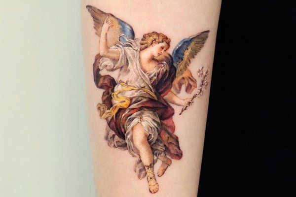 Angelo tatuiruotės