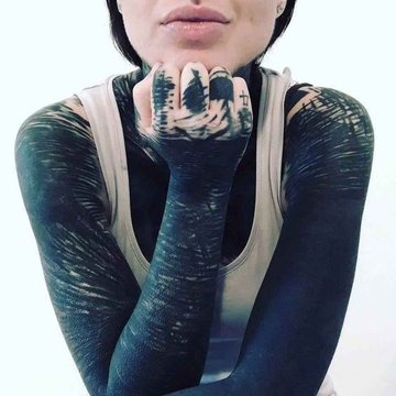blackwork tattoo