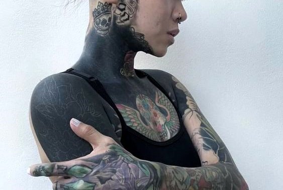 blackwork tattoo