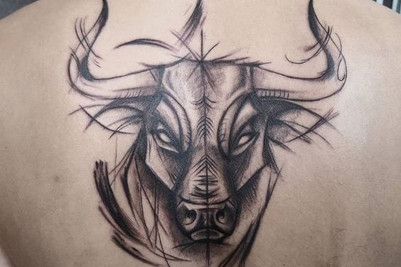 jaučio tatuiruotė
