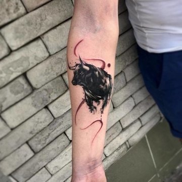 jaučio tatuiruotė