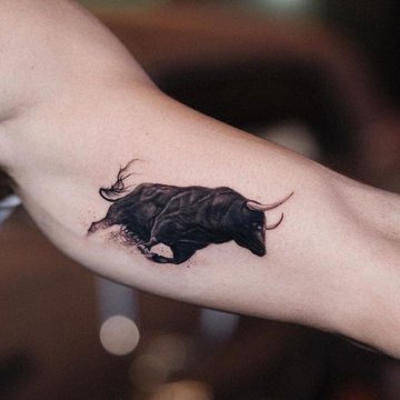 jaučio tatuiruotė