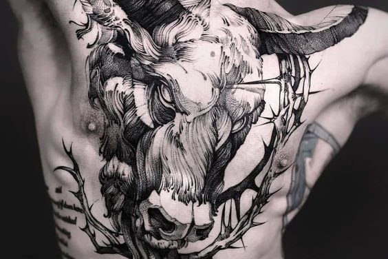 jaučio tatuiruotė