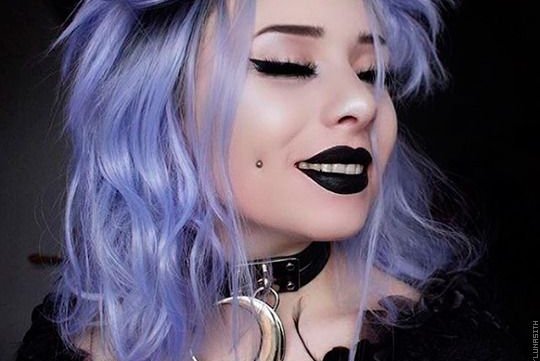 cheek piercing
