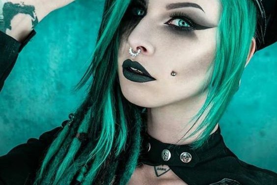 cheek piercing