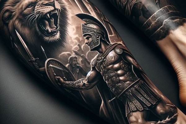 gladiatorių tatuiruotės