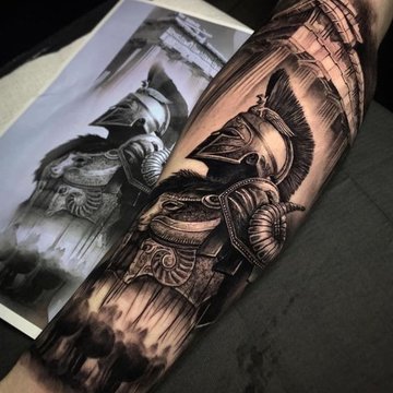 gladiatorių tatuiruotės