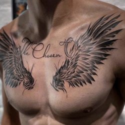 Men's Chest Tattoos