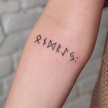 runų tatuiruotės