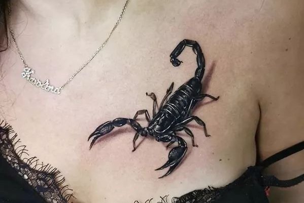Skorpiono tatuiruotės