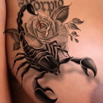 Skorpiono tatuiruotės