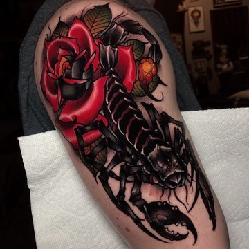 Scorpion tattoo