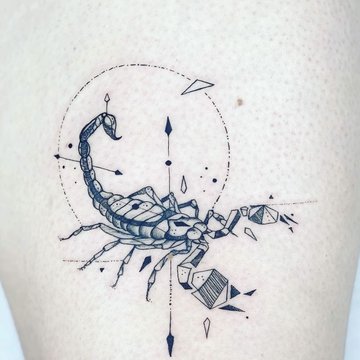 Skorpiono tatuiruotės