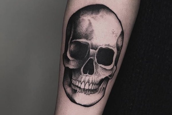 Skull tattoo