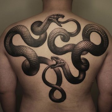 Gyvatės tatuiruotė