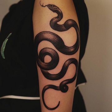 Gyvatės tatuiruotė