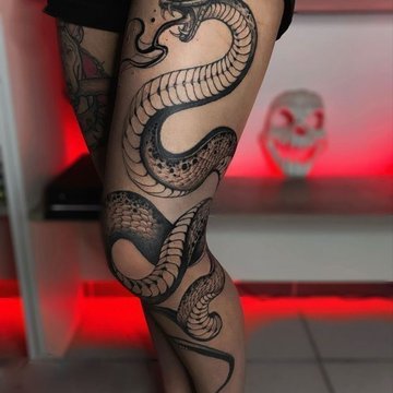 Gyvatės tatuiruotė