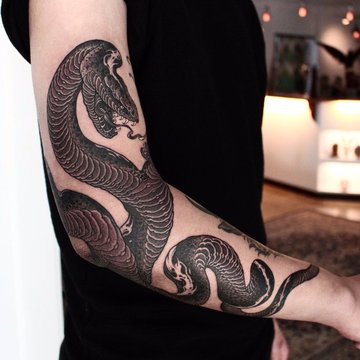 Gyvatės tatuiruotė