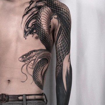 Gyvatės tatuiruotė