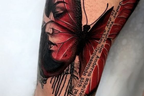 Trash Polka tattoos