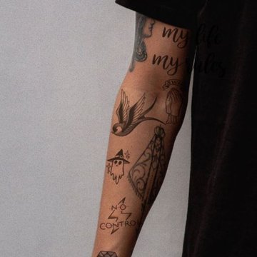 Vyriškos tatuiruotės ant rankos