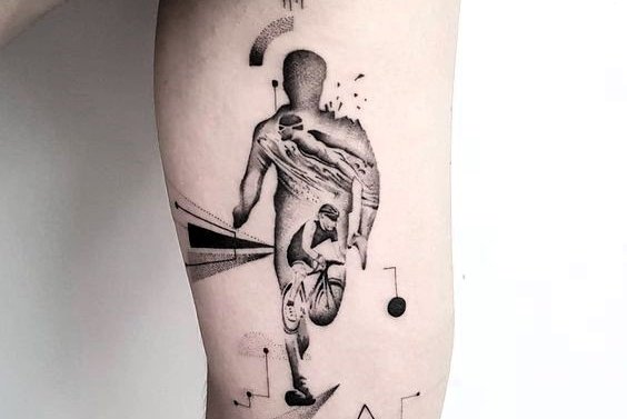 abstract tattoos