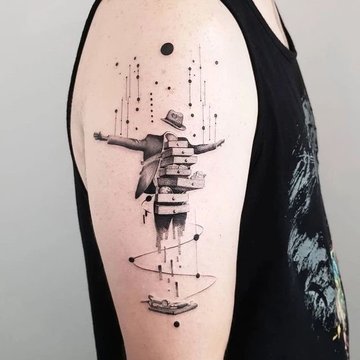 abstract tattoos