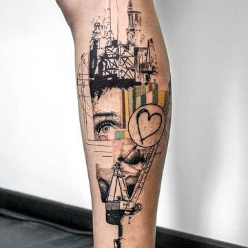 abstract tattoos