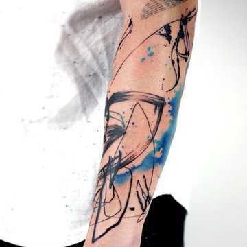 abstract tattoos