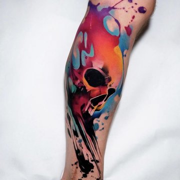 abstract tattoos