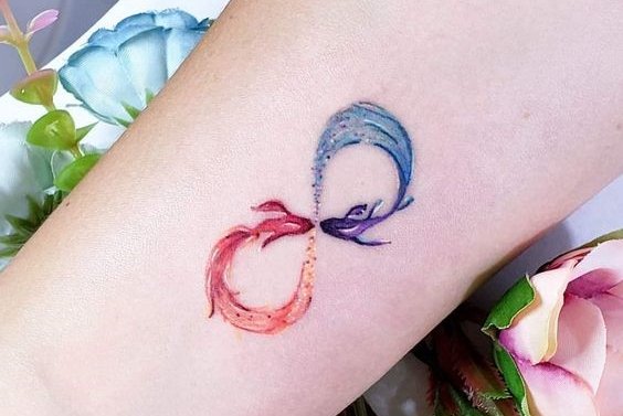 Tatuiruotė su begalybės