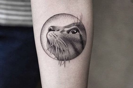 Tatuiruočių eskizai DotWork