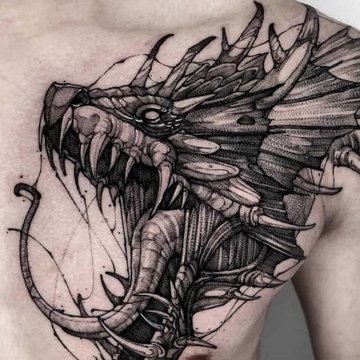 dragon tattoo