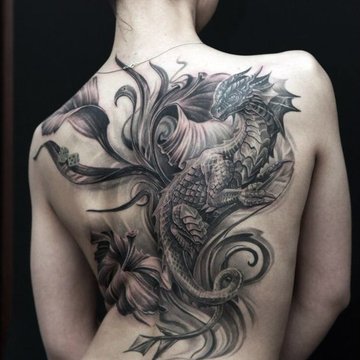 dragon tattoo