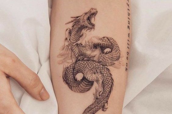dragon tattoo