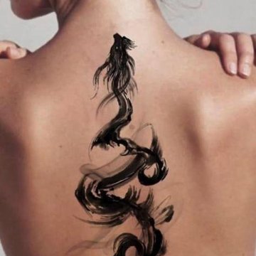 dragon tattoo