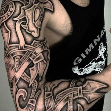 Keltų mitologijos tatuiruotės