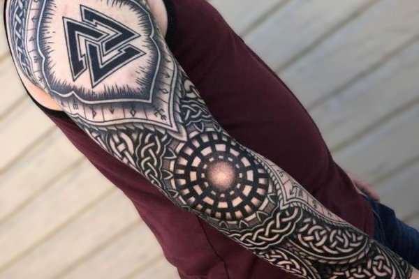 Keltų mitologijos tatuiruotės