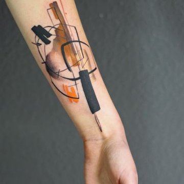 abstract tattoos