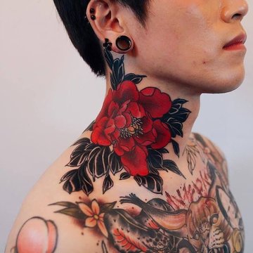 Neo traditional tattoo art