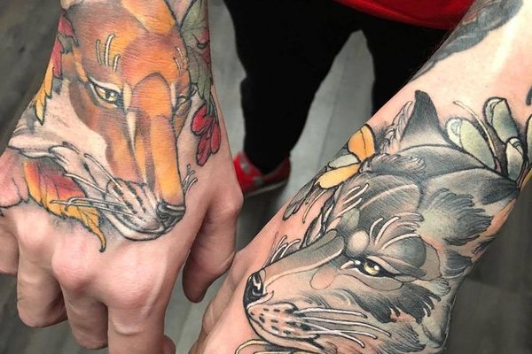 Neo traditional tattoo art