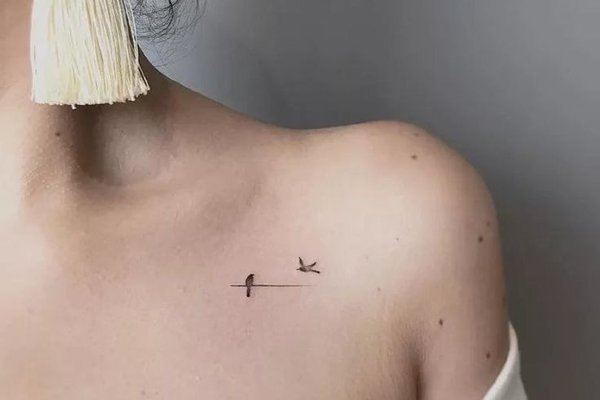 minimalizmas tatuiruotėse