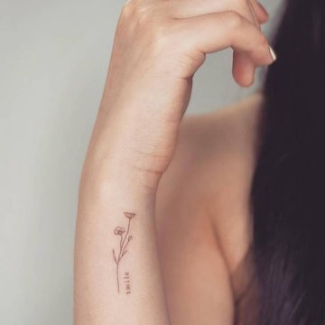 minimalizmas tatuiruotėse