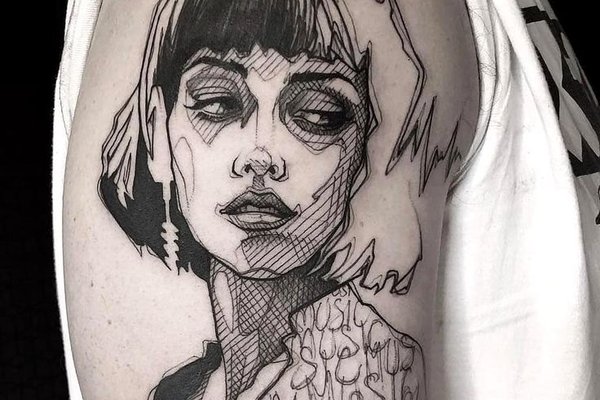 sketch tattoos